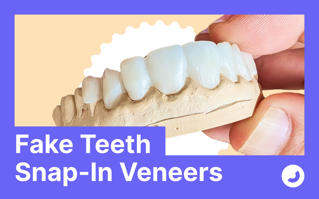 fake teeth snap in veneers